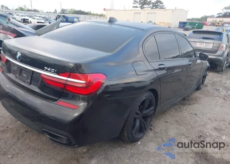 2017 BMW 740I z USA, uszkodzony, nr VIN WBA7E2C59HG740083
